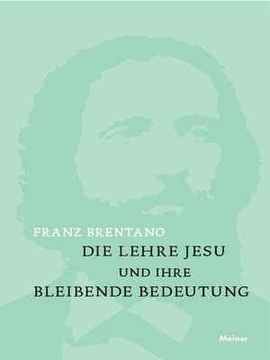 cover image of Die Lehre Jesu und ihre bleibende Bedeutung